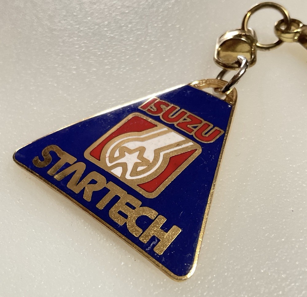 ISUZU STARTECH Vintage Fob Keychain Key Ring