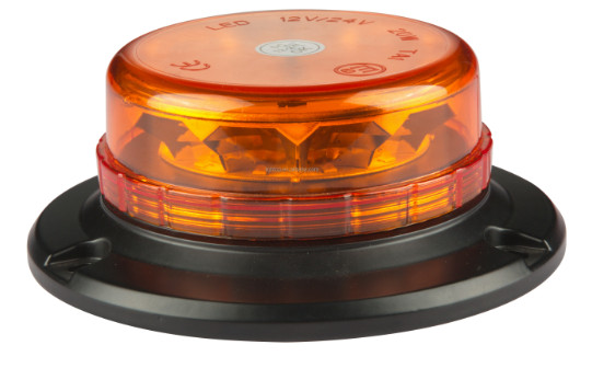 LED FLASHING STTROB LIGHT BEACON magnet mount 12/24v E9