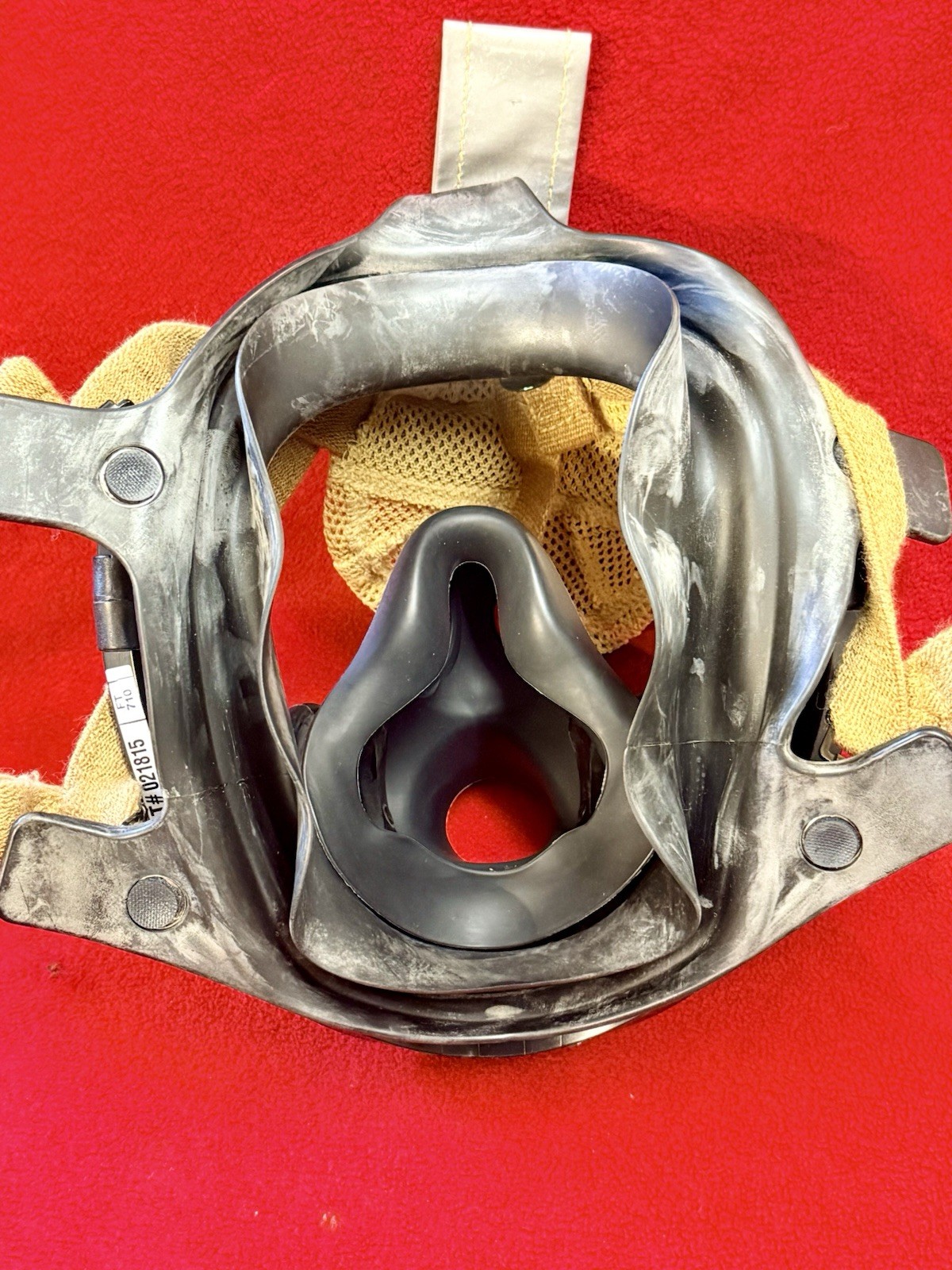 Scott AV-3000 HT -Mask w/ Voice Amp Adapter - Firefighter MASK Size - MEDIUM