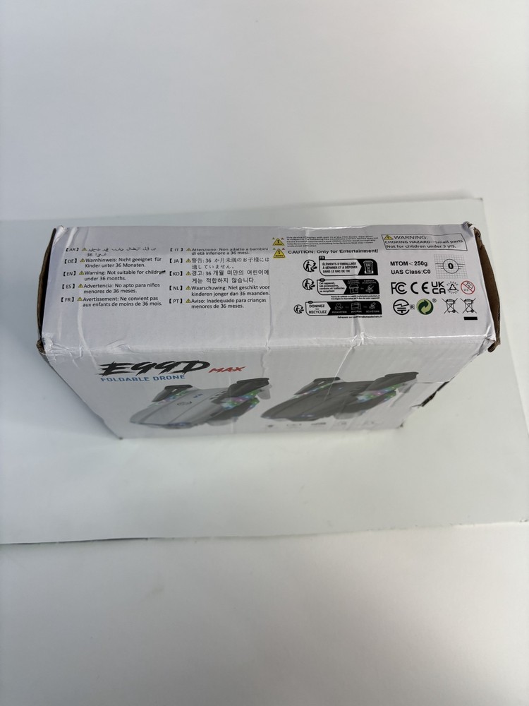E99D Max Foldable Drone With Controller App Control, FPV Live Video/Photo