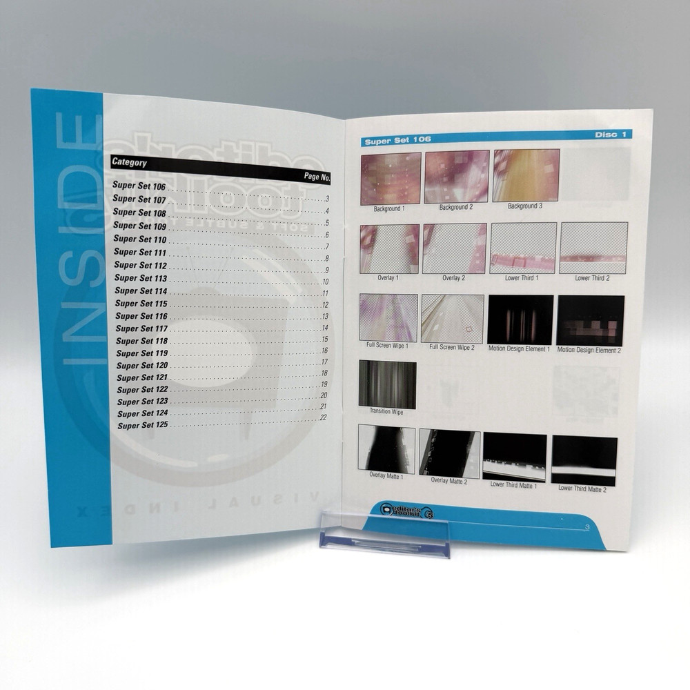 Digital Juice Editor's Toolkit Volume 5 ~ Soft & Subtle Tools - (10 DVD Set)