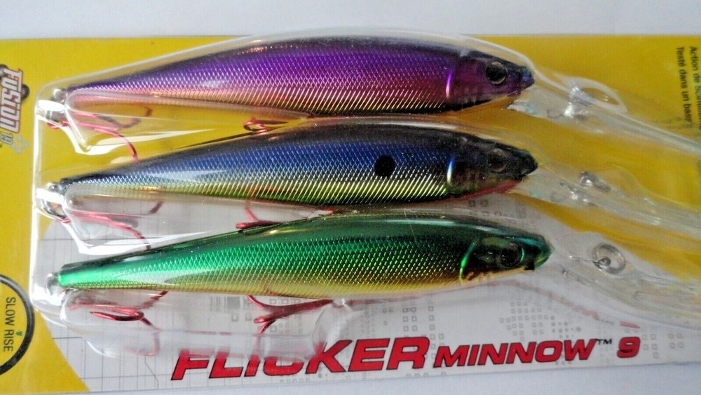 Berkley Flicker Minnow Crankbait #9 (SELECT COLOR) 3-PACK