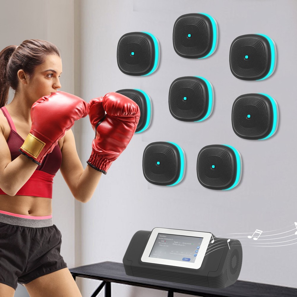Split Musical Boxing, Punching Machine, Split Musical Boxing With 8 Targets!!