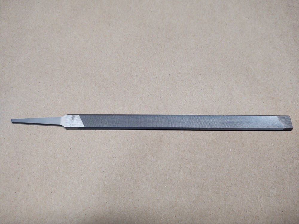 PFERD 7" Double Bevel Flat Chisel Bit Square Chisel Chainsaw File & Handle