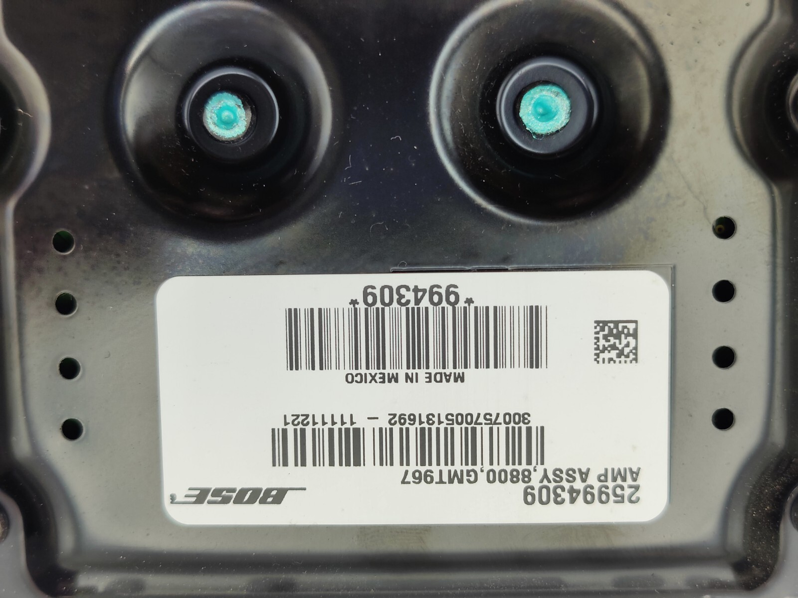 10-17 Buick Enclave Bose Radio Stereo Audio Amplifier Amp 25994309