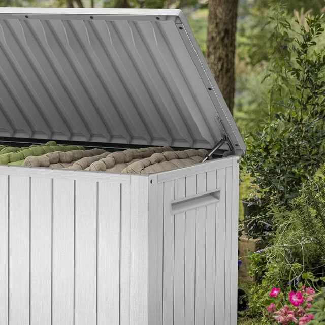 Keter 170 Gal. Resin Deck Box Large Indoor/Outdoor Storage