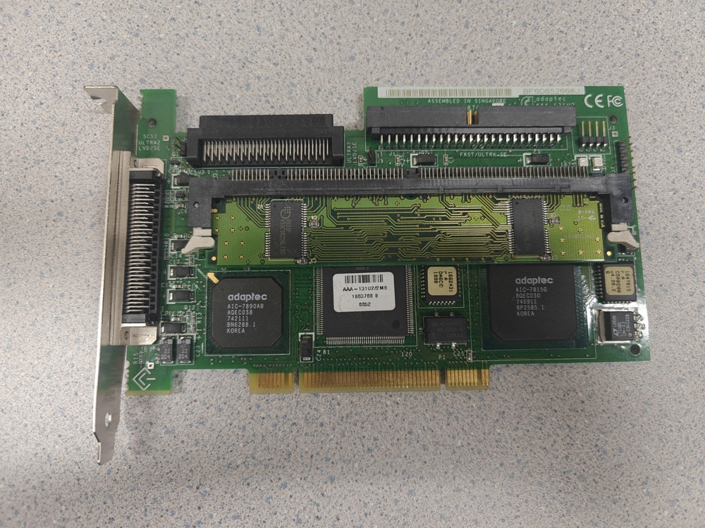 ADAPTEC 1787606-02 , AAA-131U2, SCSI CONTROLLER CARD