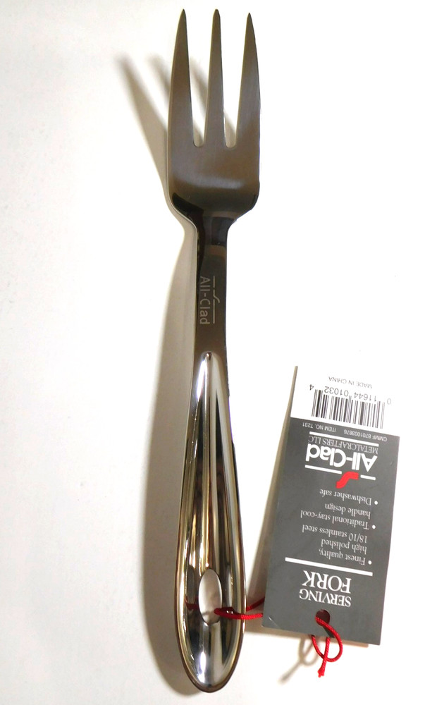 (new) ALL-CLAD ~ SERVING FORK ~ stainless steel ~ kitchen tool