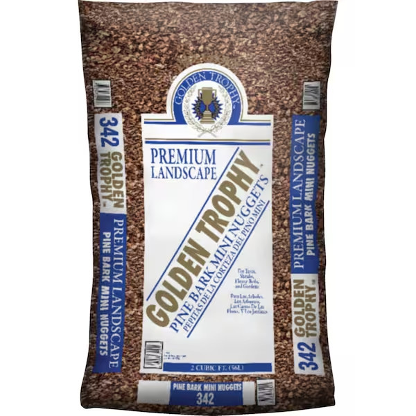Landscape Select 2 Cu. Ft Mini Pine Decorative Bark Mulch Nuggets