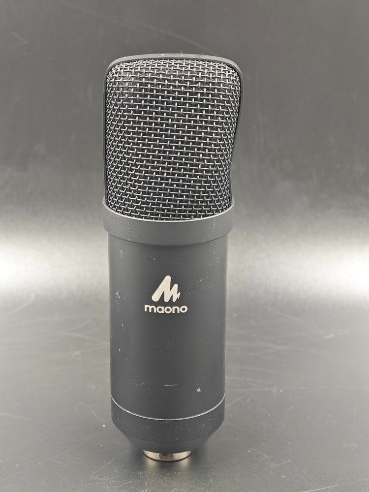 Maono Microphone Black Used Working