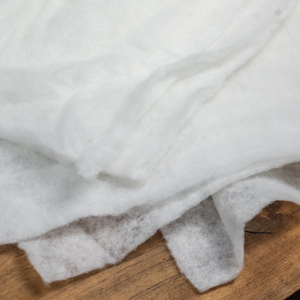 Low Loft Quilt Batting, Premium Polyester Batting for Quilting