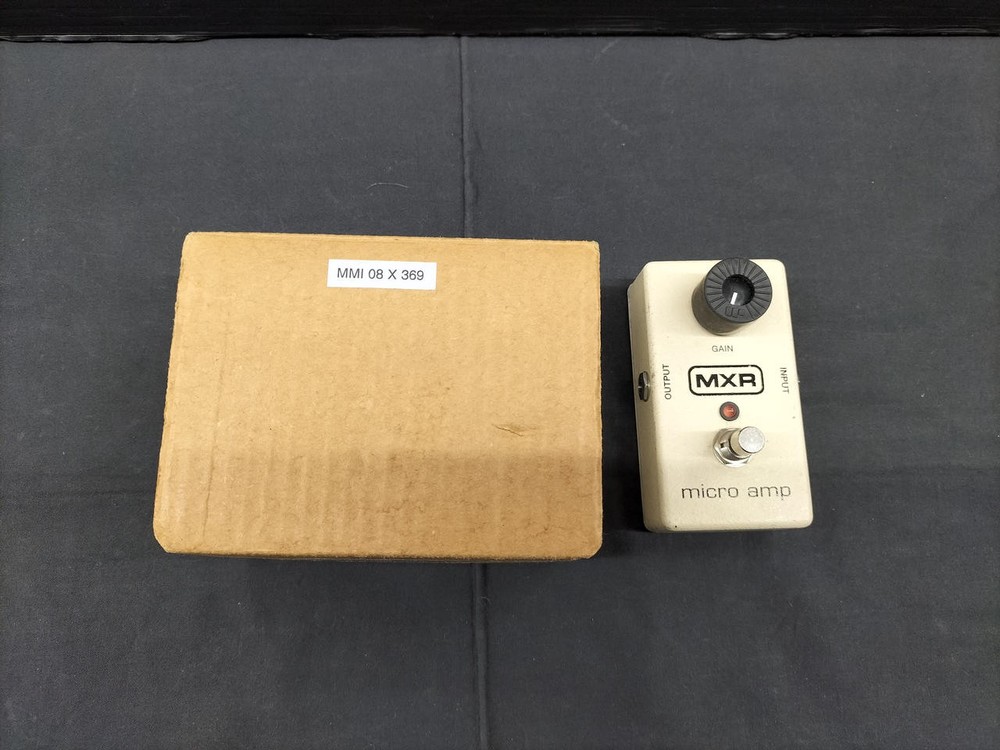 Mxr Micro Amp Effector No.nm1407
