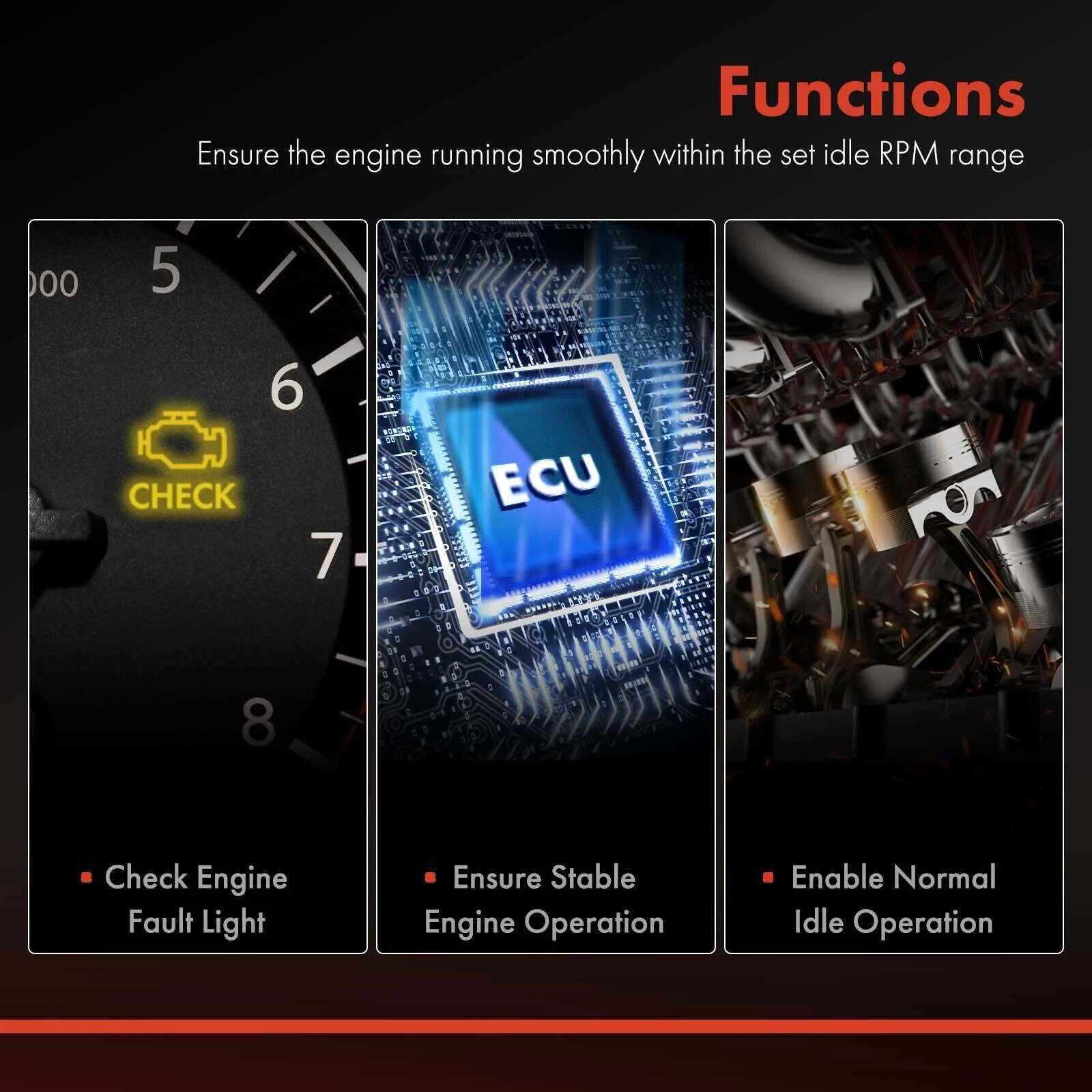 2x OEM Genuine Camshaft Position Sensor Fit For Chevrolet Equinox 2010-2017 2.4L