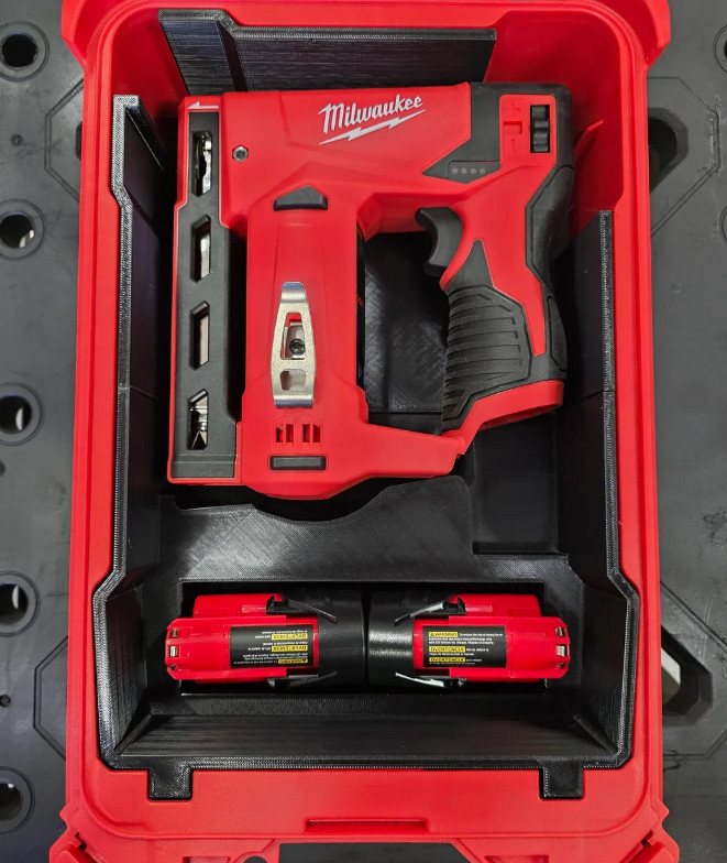 Milwaukee Packout Insert for M12 3/8" Crown Stapler (Insert Only)