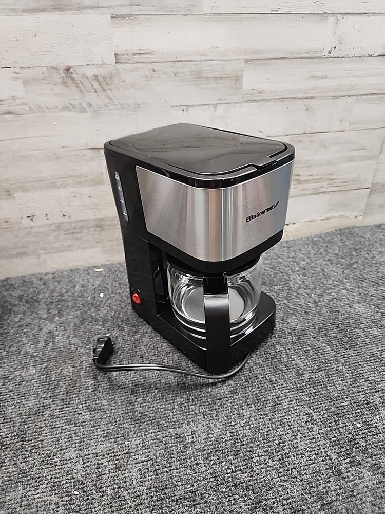 Elite Gourmet EHC9420 Automatic 5-Cup Brew & Drip Coffee Maker with Pause N Serv
