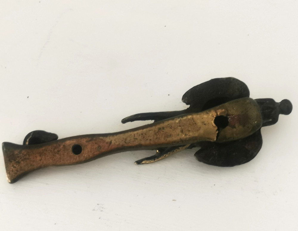 Rare Vintage Brass Elephant Door Knocker