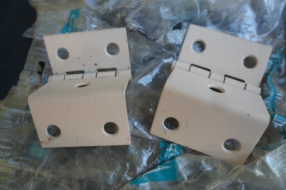 X7 Sets Vtg NOS HINGES Stepped Edge