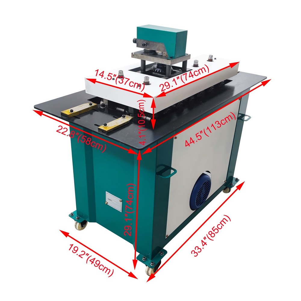 5Shape Seam Lock Forming Machine Edge Biting Machine Exhaust Pipe Processor 220V