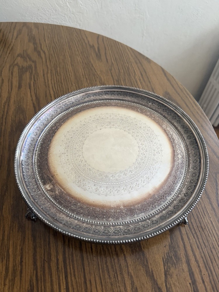 Christopher Dresser Silver Plated Tray