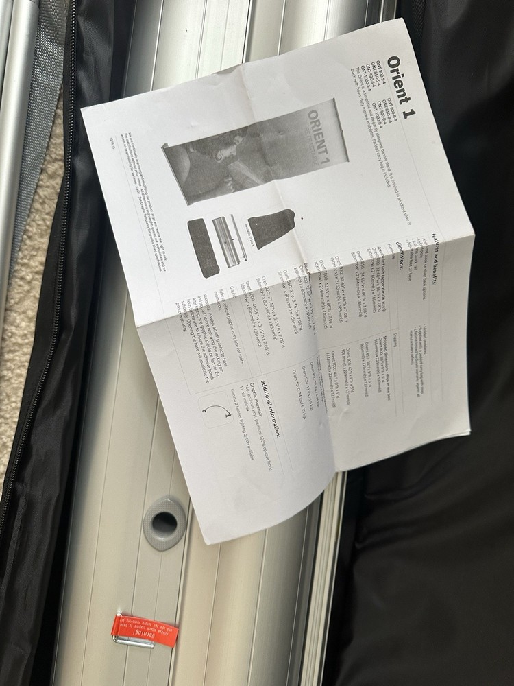 Orient 800 Banner Stand (MSRP $374)