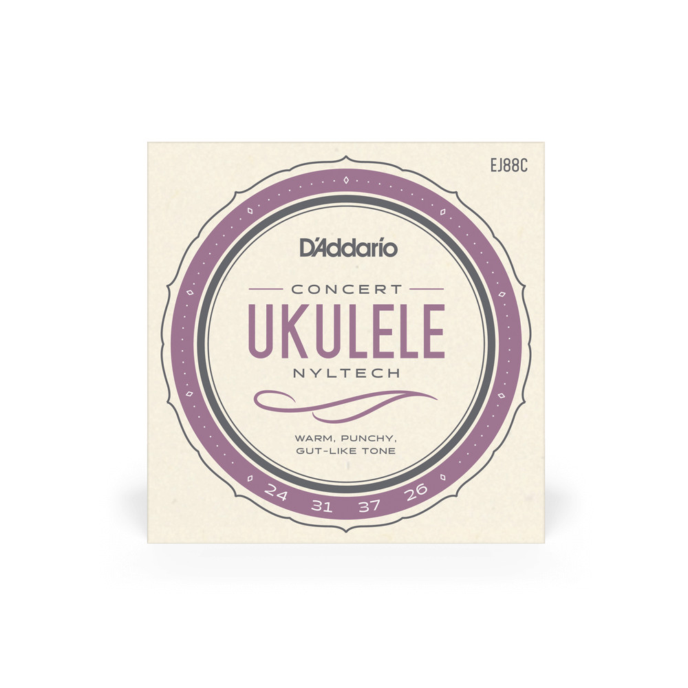 D'Addario EJ88C Nyltech Ukulele Concert Strings Set