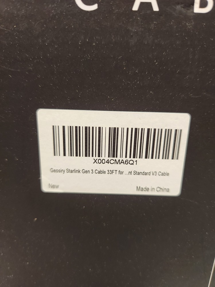 Geosiry Starlink Gen 3 Cable 33ft