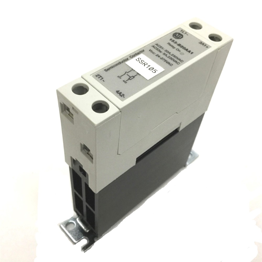 Allen Bradley 156-B20AA1 Solid State Semiconductor Contactor, Control: 24-275VAC