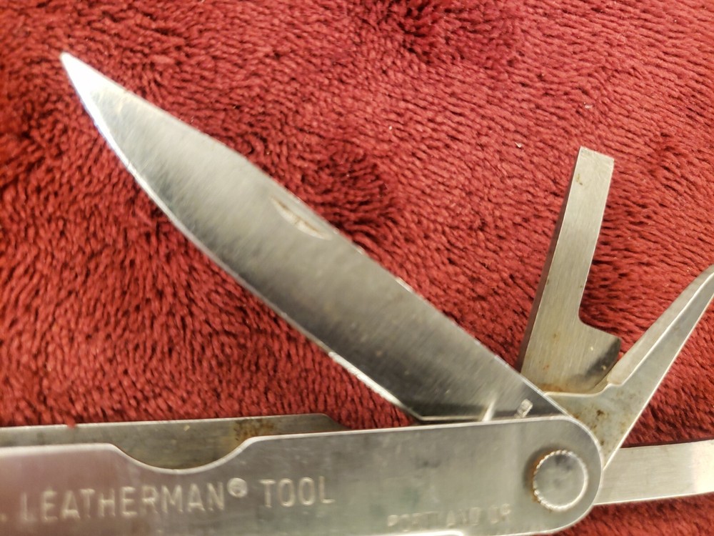 🔪🔪 Leatherman PST Vintage Multi tool No Date Code Knife Trademark