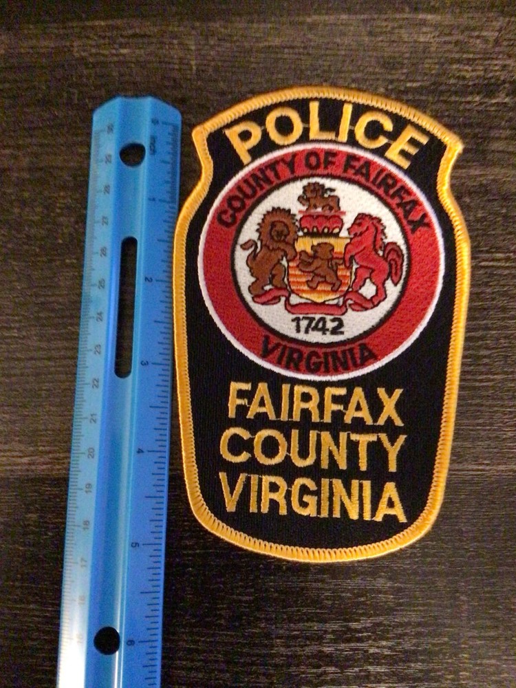 Fairfax County Virginia Police Patch