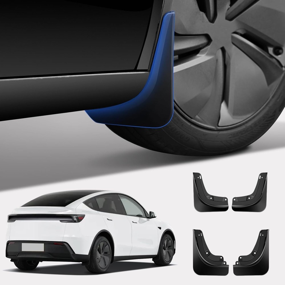 Upgraded Mud Flaps Splash Guard Compatible for Tesla Mode Y 2021-2024