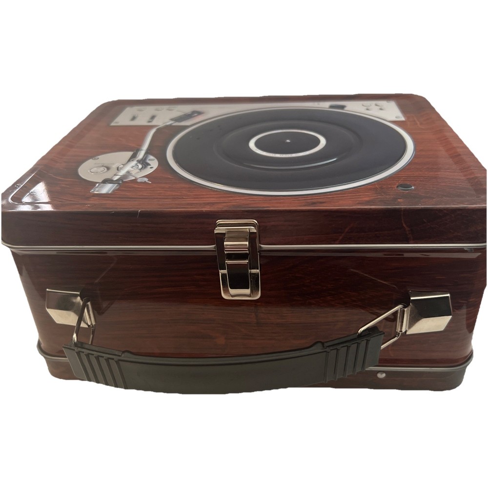 AQUARIUS TURNTABLE Fun Box - Sturdy Tin Storage