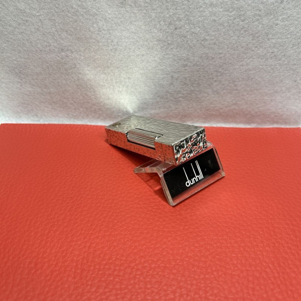 Overhauled Dunhill Rollagas lighter Silver d mark without box