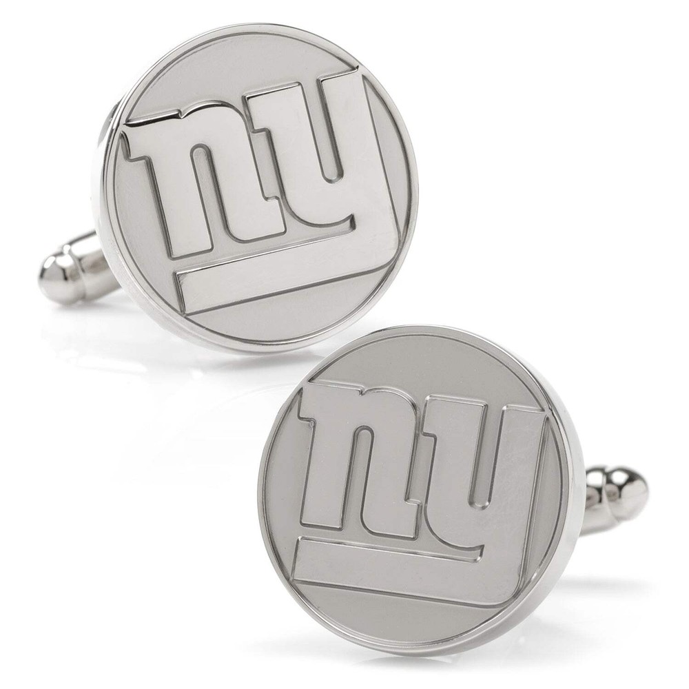 NFL New York Giants Silver Edition Cufflinks