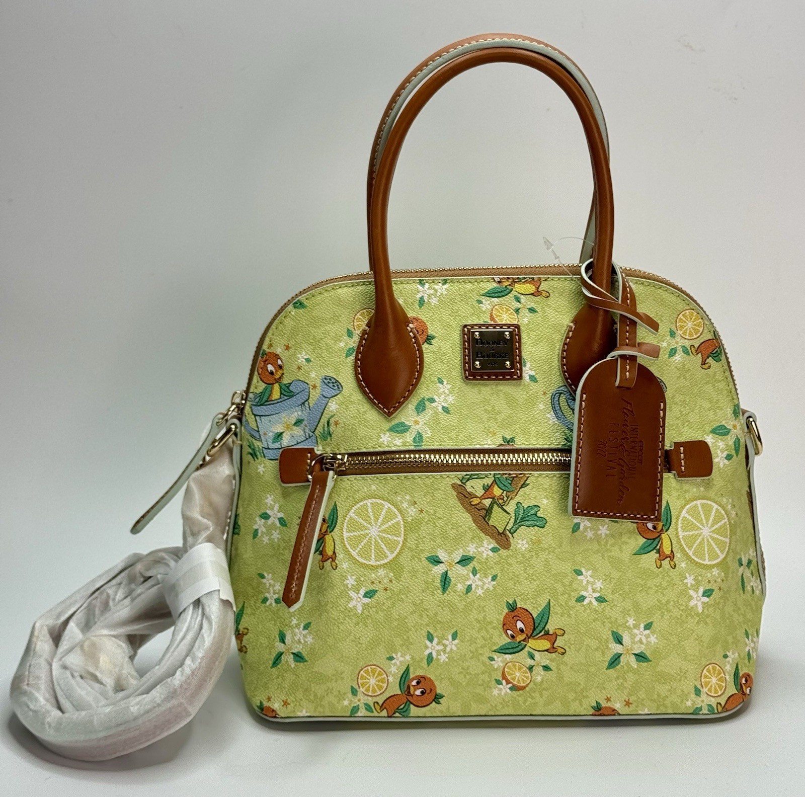 Disney DOONEY & BOURKE Flower Garden Festival 2022 Satchel Crossbody bag NEW