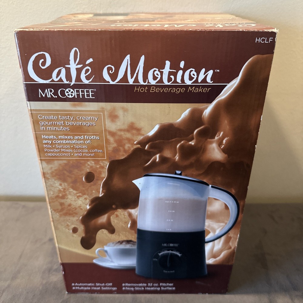 New Cafe Motion Mr Coffee Hot Beverage Maker HCLF 32oz Pitcher