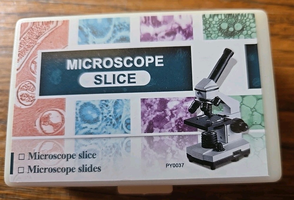 Microscope Slices - 10 Prepared, 4 Blank