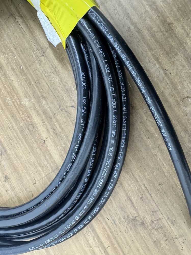 Wire 6MTW BLACK 60MILS