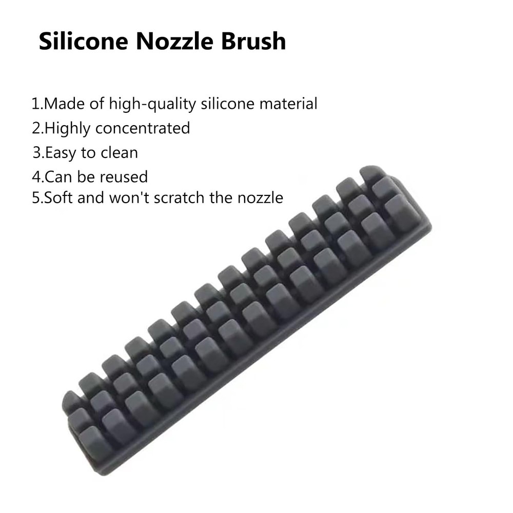 5PCS 3D Printer Silicone Nozzle Brush for Bambu Lab A1 Mini, 3D Printer Hotend N