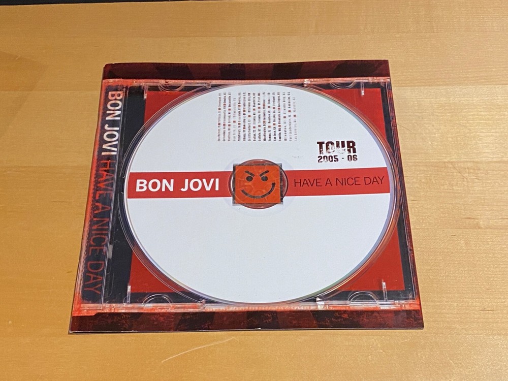 BON JOVI Have A Nice Day TOUR PROGRAM 2005-2006