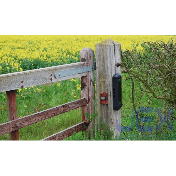 IR Beam Sensor Solar Powered Wireless Perimeter Security Alarm System Outdoor/in