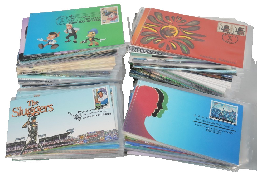 US 2000s COLLECTION OF OVER 250 HERITAGE FIRST DAY COVERS FDCS