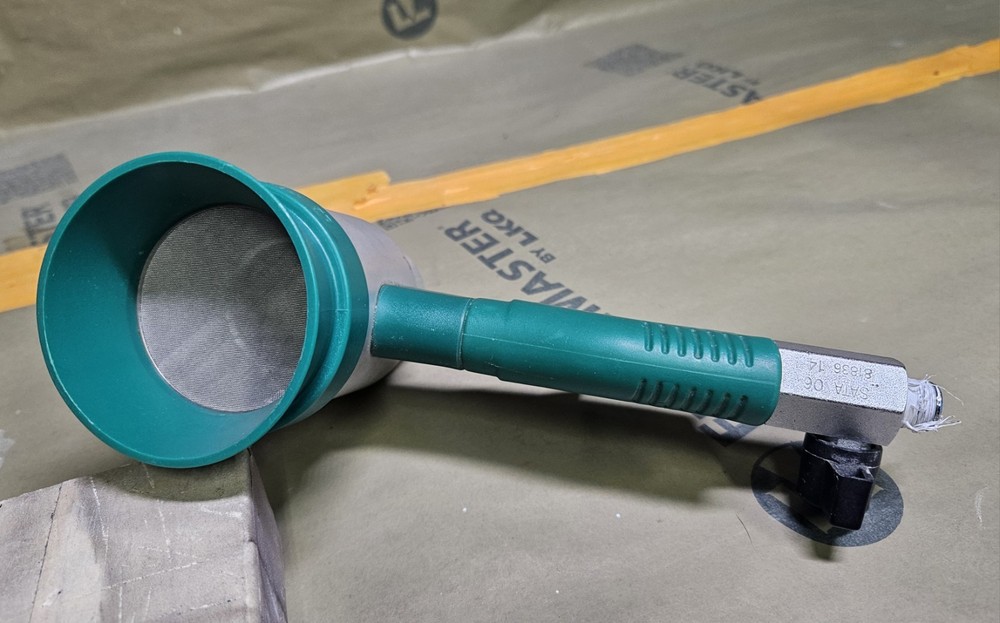 SATA Dry Jet Blower - Improved efficiency when curing waterborne paints