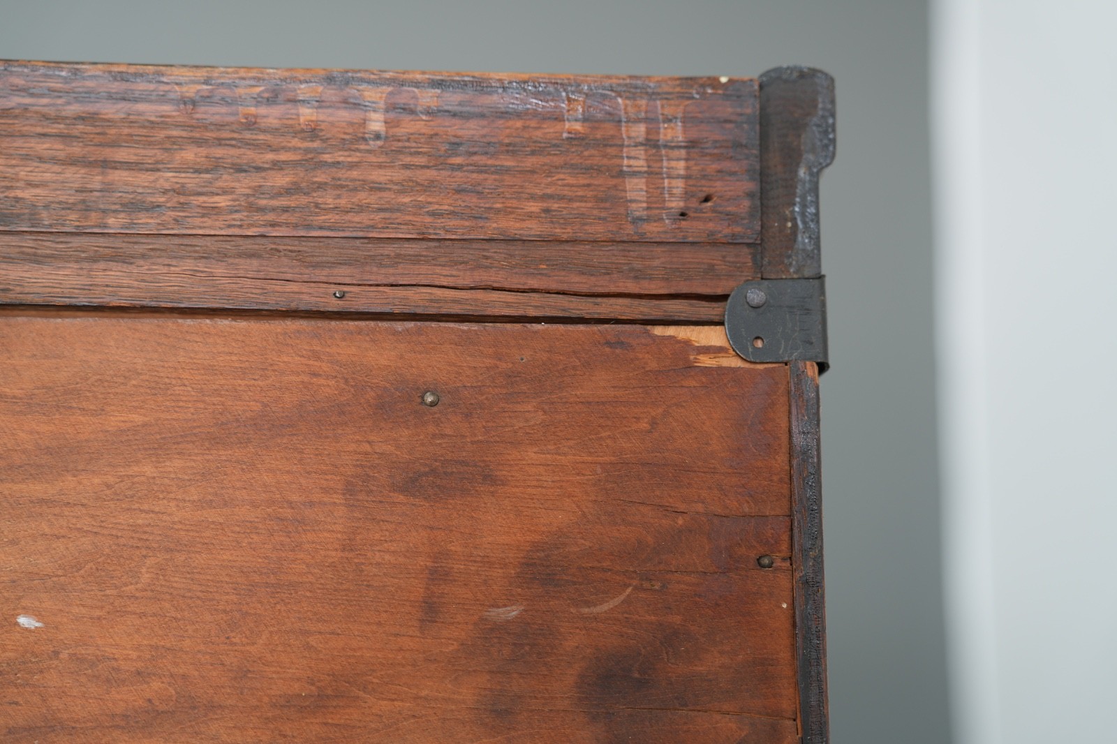 Vintage Macey Lawyer Barrister Bookcase shelf wood Cabinet Glass Doors Antique