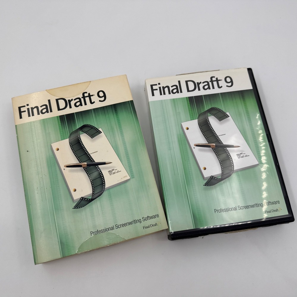Final Draft 9 Screenwriting Legacy Software [Software 2014] Windows / Mac