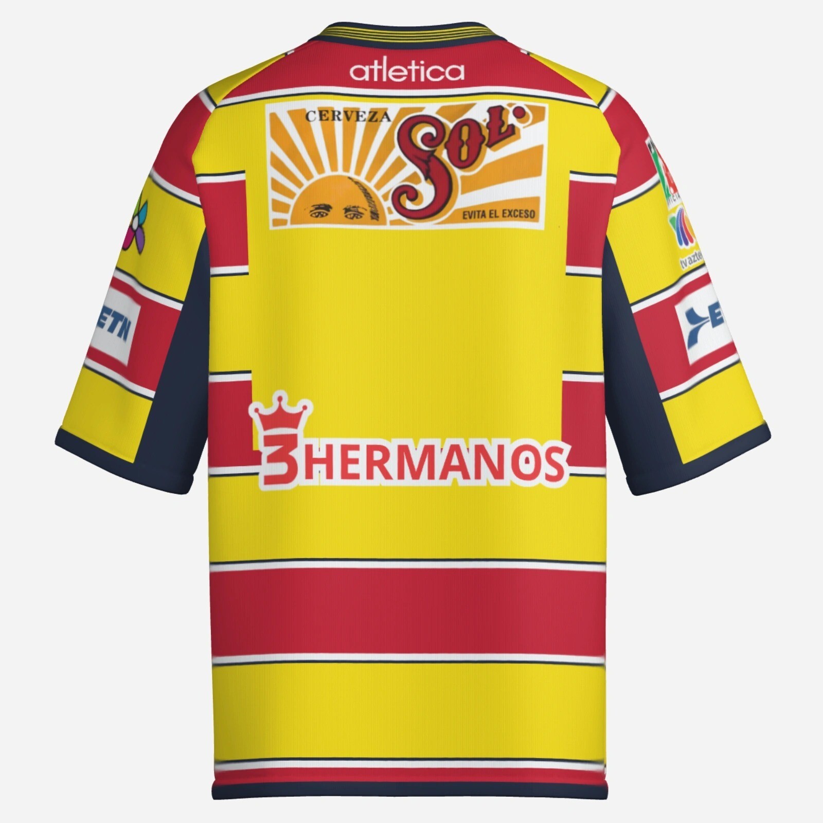 Monarcas Morelia - soccer jersey playera Replica shirt, 2000 2001 home futbol