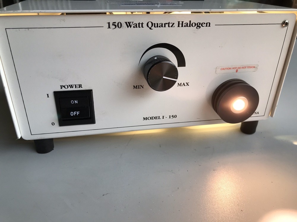 Fiber Optic Light Source Model I-150, 200 Watts High Intensity Halogen