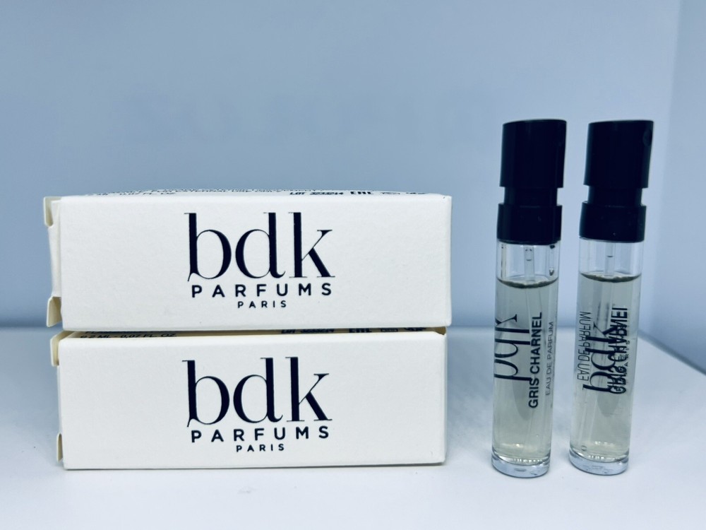 2Pc BDK Parfums Gris Charnel EDP Sample Spray 2ml