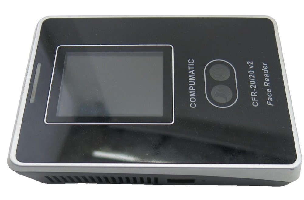 Compumatic CFR-20/20 v2 TOUCHLESS Biometric Face Recognition Time Clock w/ WiFi