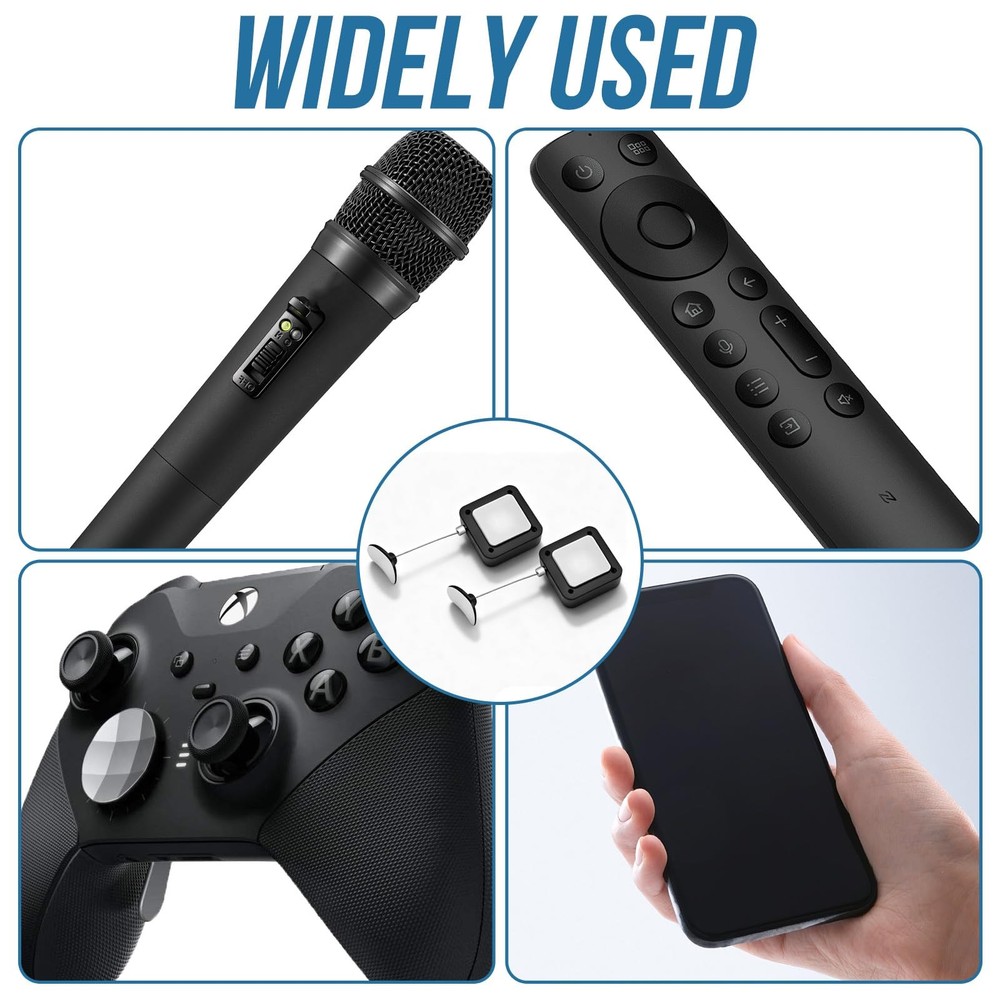 2Pcs Retractable Remote Control Tether, Remote Control Leash Holder Kit Inclu...