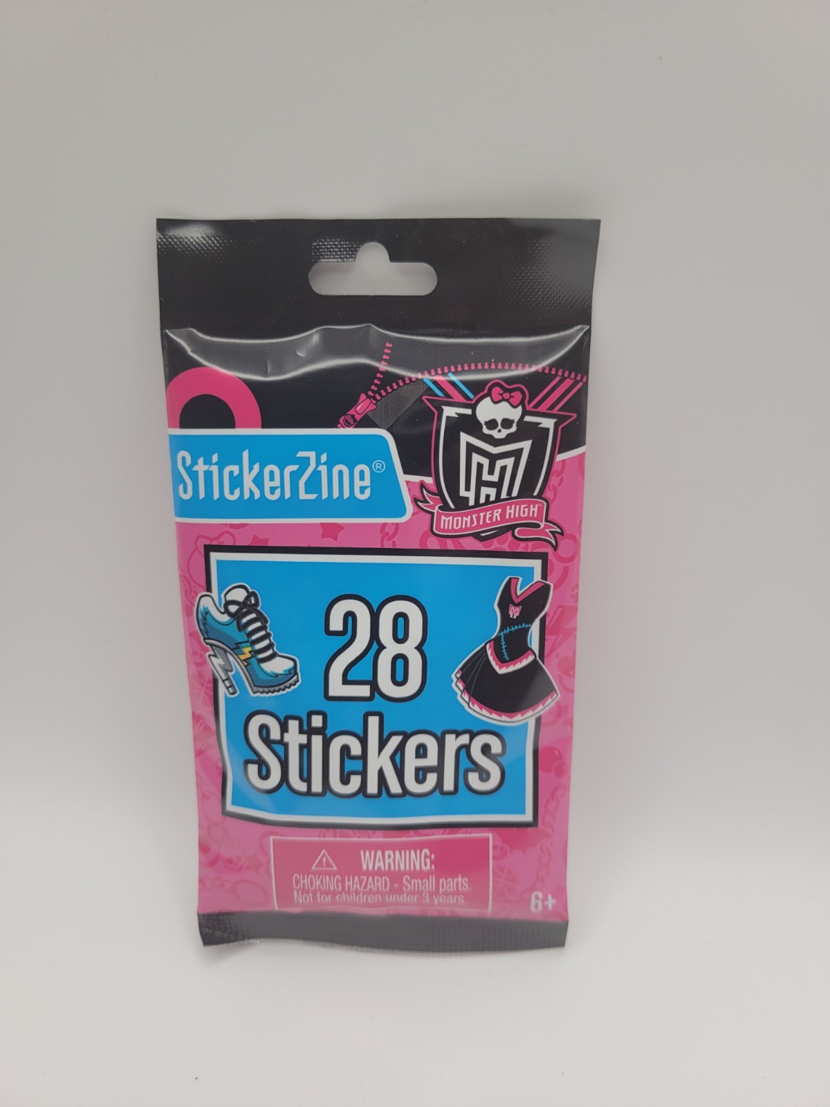 Monster High StickerZine 28 stikers (Lot of 3)